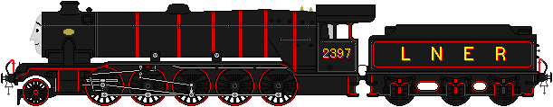 OC: Leviathan the LNER I1 2-10-0 by NewObanProductions19 on DeviantArt
