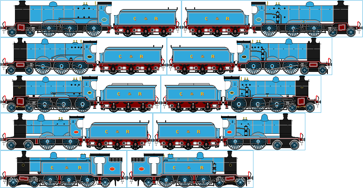 Locomotives of William Pickersgill by NewObanProductions19 on DeviantArt