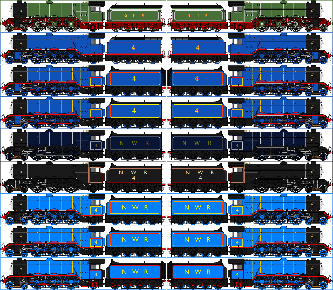 NWR No. 4 'Gordon' (my headcanon) by NewObanProductions19 on DeviantArt