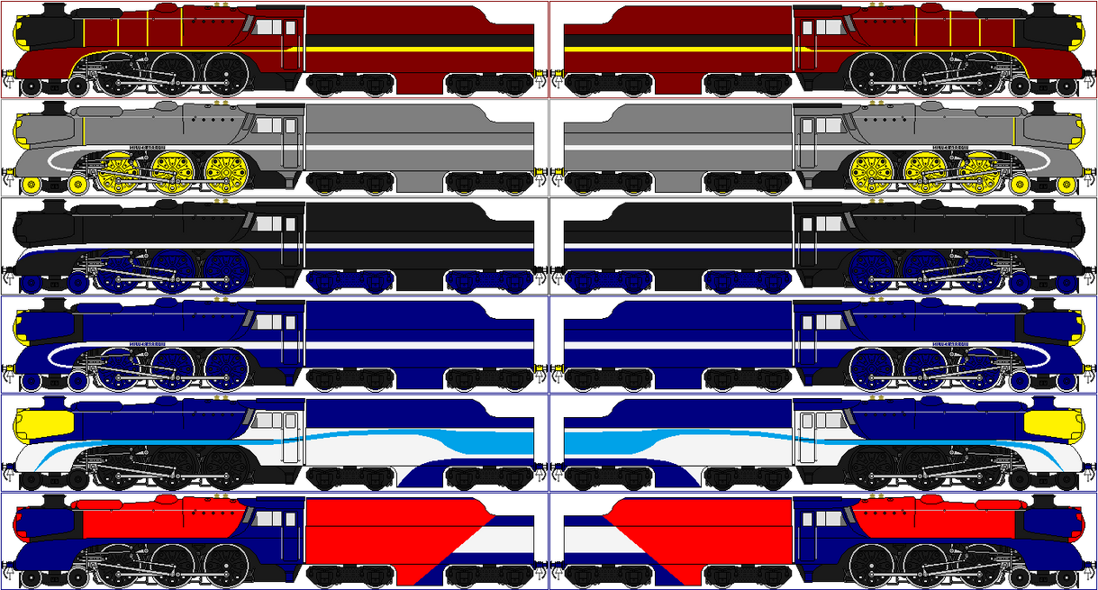 5AT Advanced Technology Steam Locomotive liveries by ...
