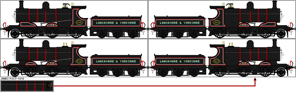 Lancashire and Yorkshire Railway Class 29 by NewObanProductions19 on