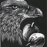 eagle with apples