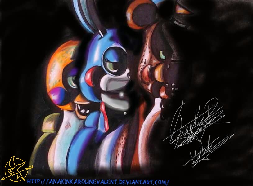 Toy Freddy - Five Nights at Freddy's 2 (desenho) by kratoscheky on  DeviantArt