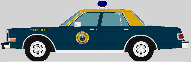 WVSP 1982-1989 Plymouth Gran Fury by TrooperFrag on DeviantArt
