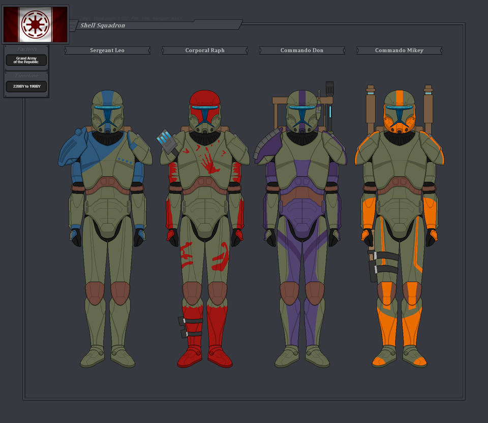 Shell Squad by JediRhydon101st on DeviantArt