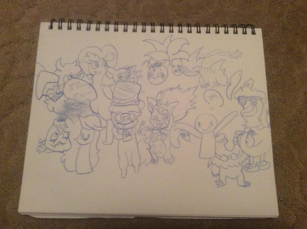 Jaiden and James Alola Pokemon by FoxyTheBossatPokemon on DeviantArt