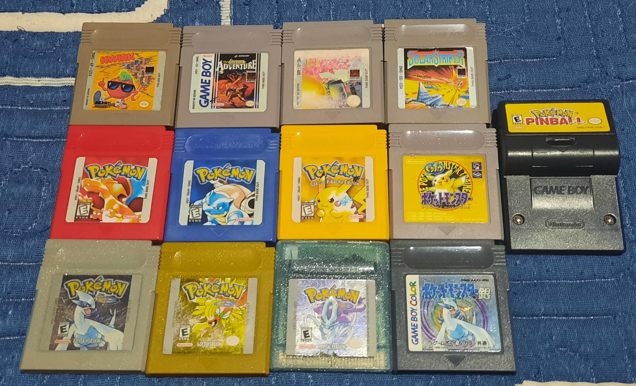 Gameboy Color Gmes Gameboy/Color Games by FredoZero on DeviantArt