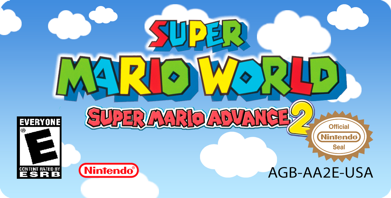 S Mario World (Super Mario Advance 2) Custom Label by FredoZero on ...