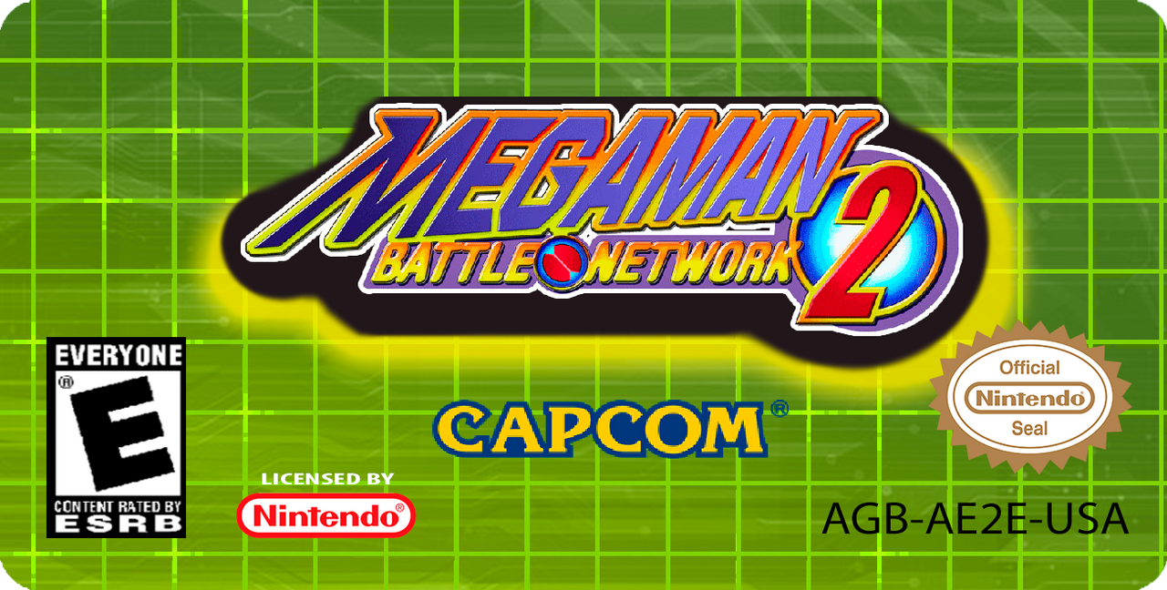 Megaman Battle Network 2 Label by FredoZero on DeviantArt