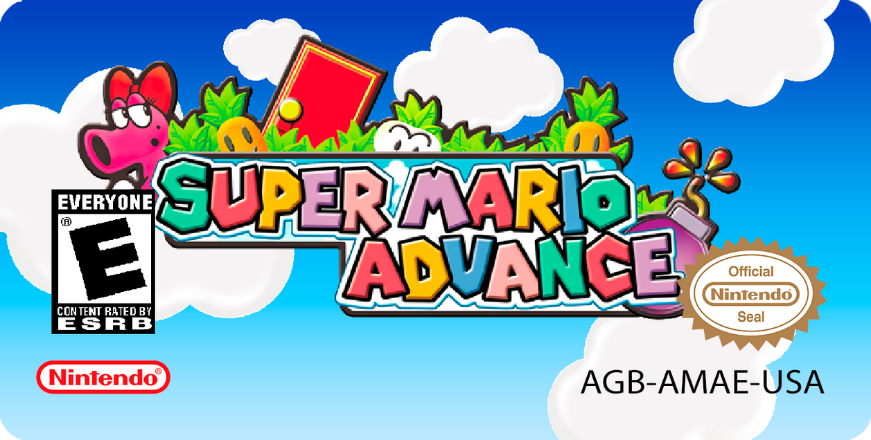 Super Mario Advance Custom Label by FredoZero on DeviantArt