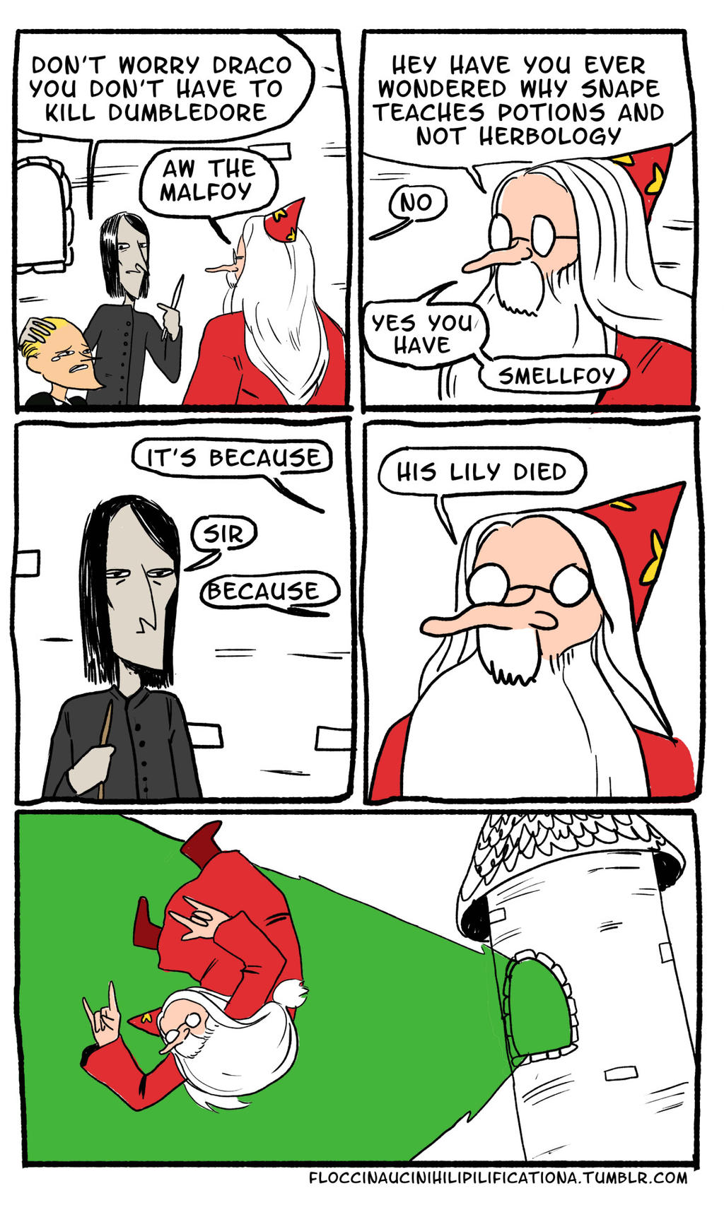 Dumbledore's Killer Pun