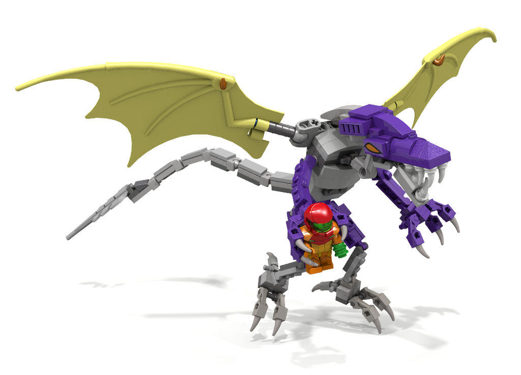 LEGO Meta Ridley 2 by M0aHerder on DeviantArt