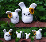 Sunflower Bunnies by yingmakes