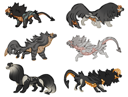 Fenris Hellhound adoptable 18$
