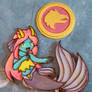 3D-printable - Dragon Mermaid