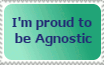 Proud Agnostic Stamp by RavenclawHobbit