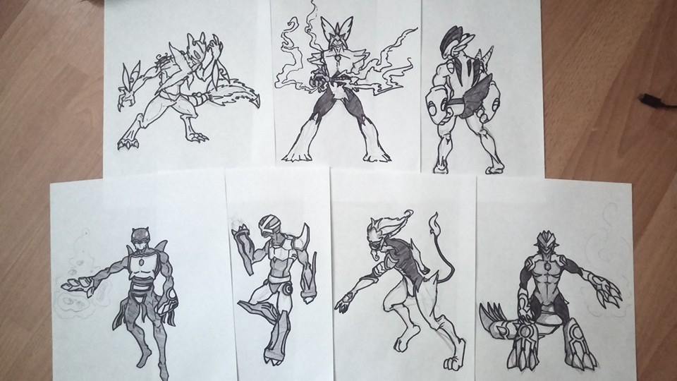 Pokemon Reburst Deviantart Pokemon: Gijinka (Pokemon reBurst) by ArtUncultured on DeviantArt