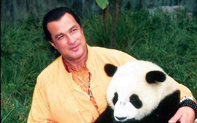 steven seagal and panda