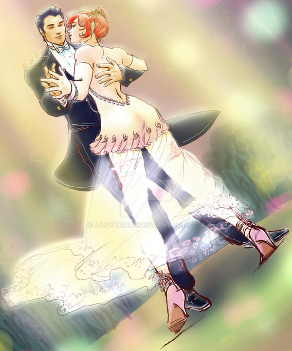 Kaidan and Jane Dancing Away