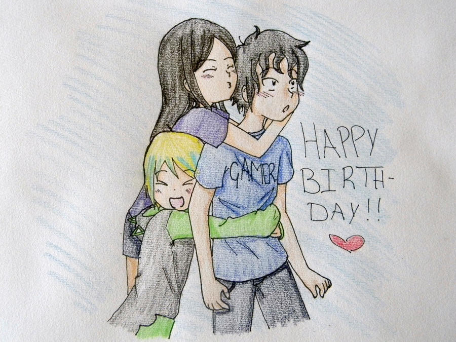 Birthday Drawings For Brother Drawing Tutorial Easy