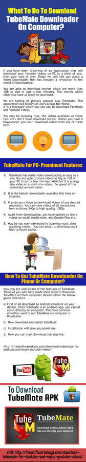 What to do to download TubeMate downloader on comp