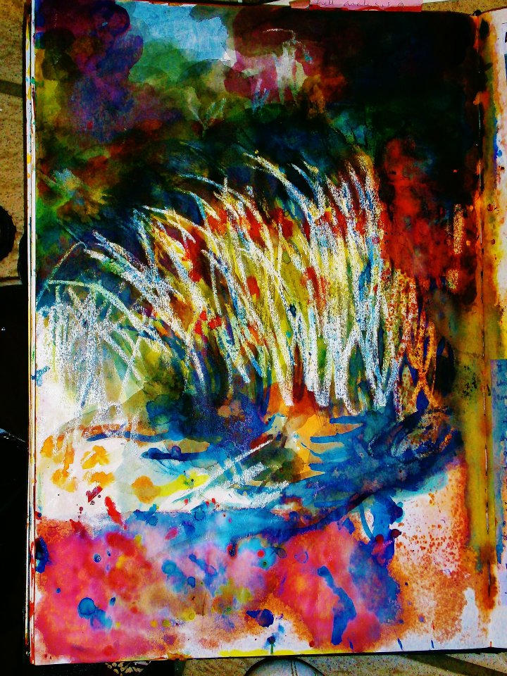 Abstract Ink Experiments inks experiment by GraceDoragon on DeviantArt