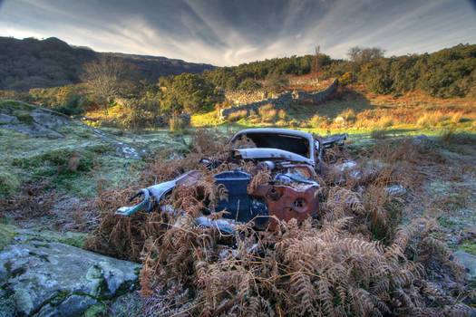 North Wales Car Wreck