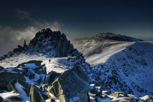 Glyder Fach and Glyder Fawr