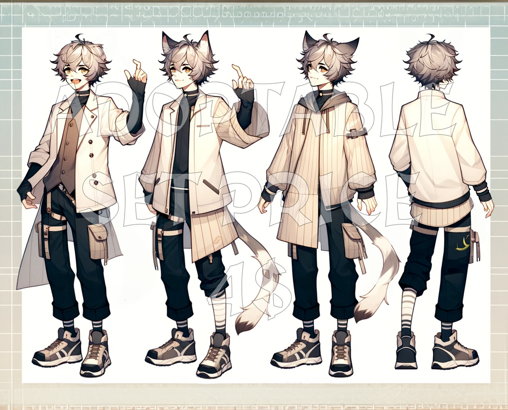 Anime boy outfits deals