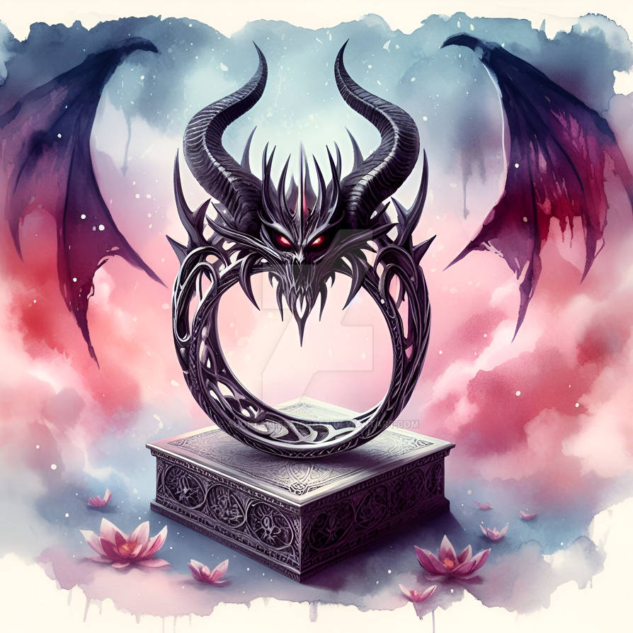 Demonic Hell Ring. Adoptable RPG Item 5$ by AdoptablesAICraft on DeviantArt
