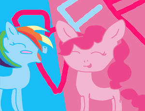 Pinkie Pie And Rainbow Dash Bffs 2