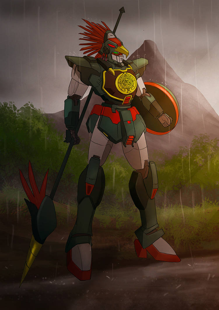 Aztec Warrior Mech by Sikama-78 on DeviantArt