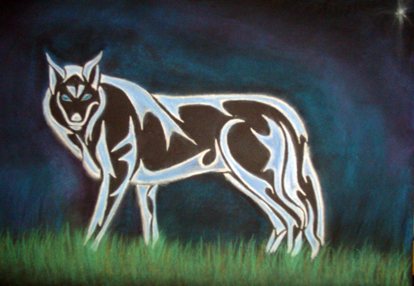 Tribal Nature 1- Wolf