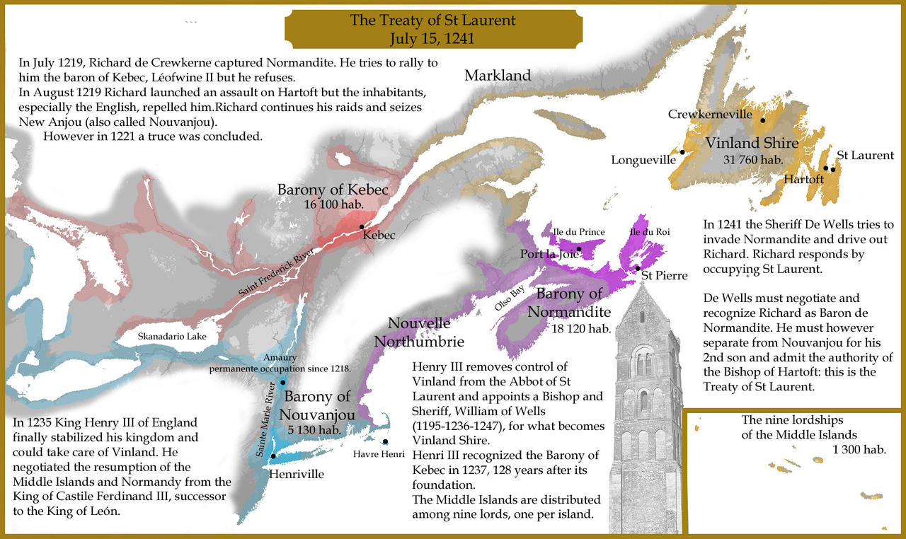 1241 - The Treaty of St Laurent
