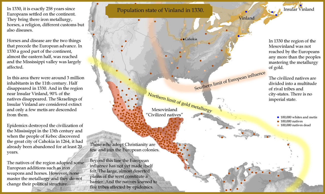 1330 : Population state of Vinland