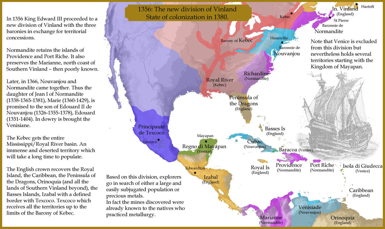 1356: The new division of Vinland