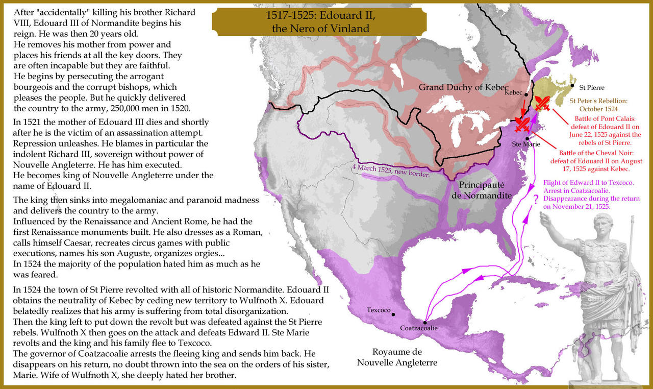 1517-1525: Edouard II, the Nero of Vinland