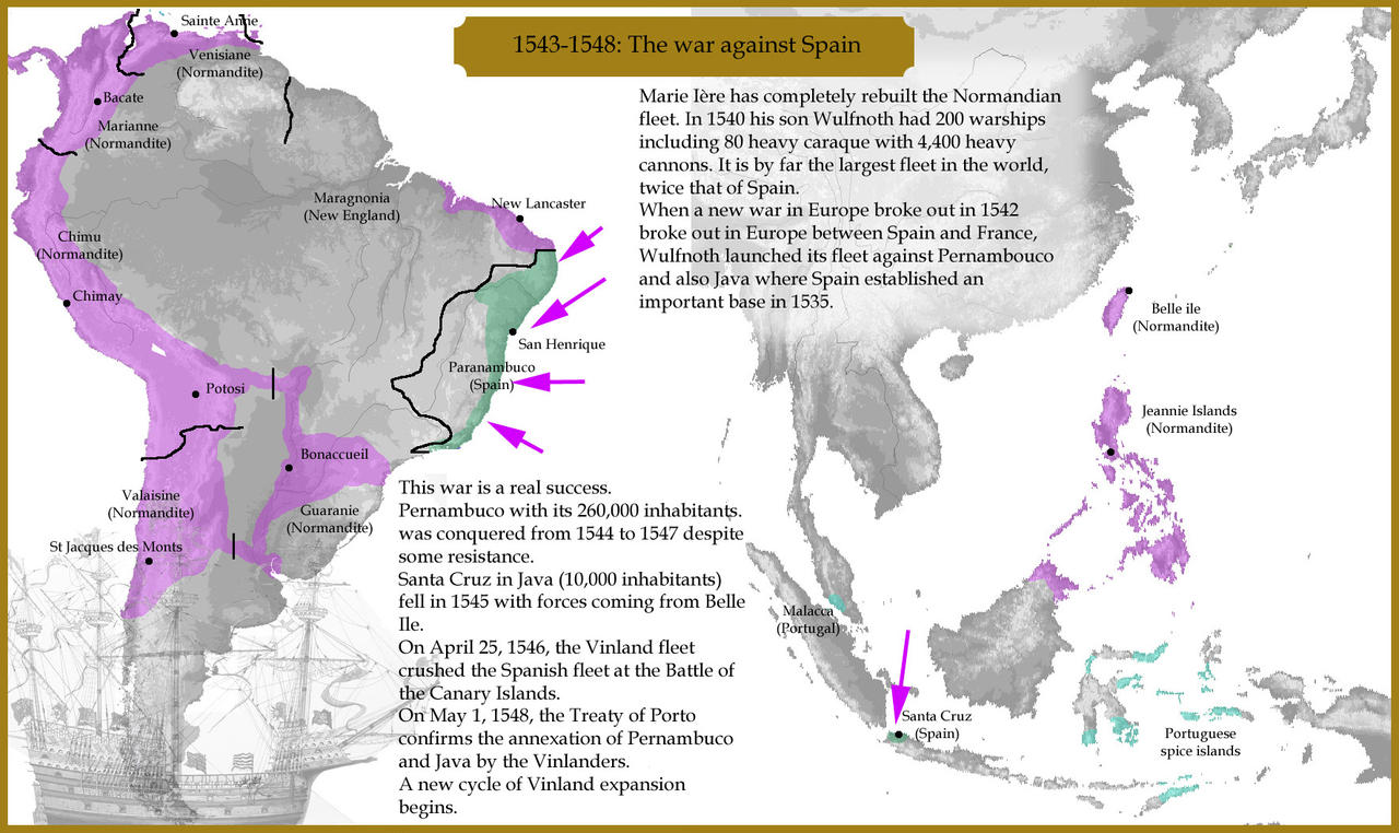 1543-1548: The war against Spain
