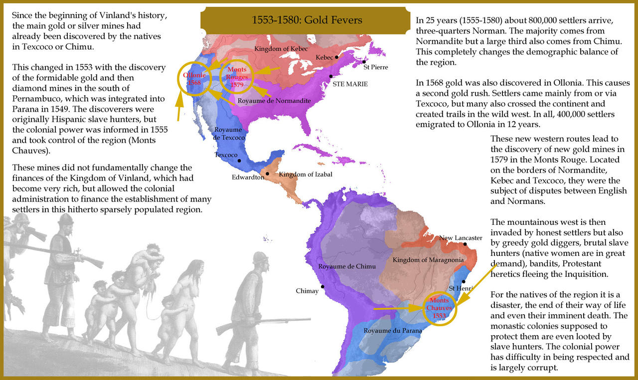 1553-1580: Gold Fevers