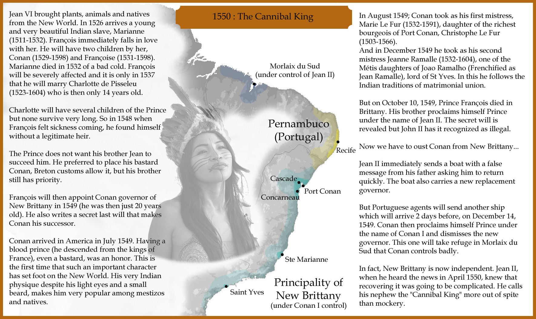 1550 : The Cannibal King