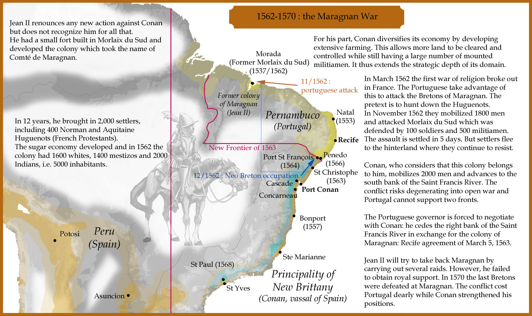 1562-1570 : the Maragnan War