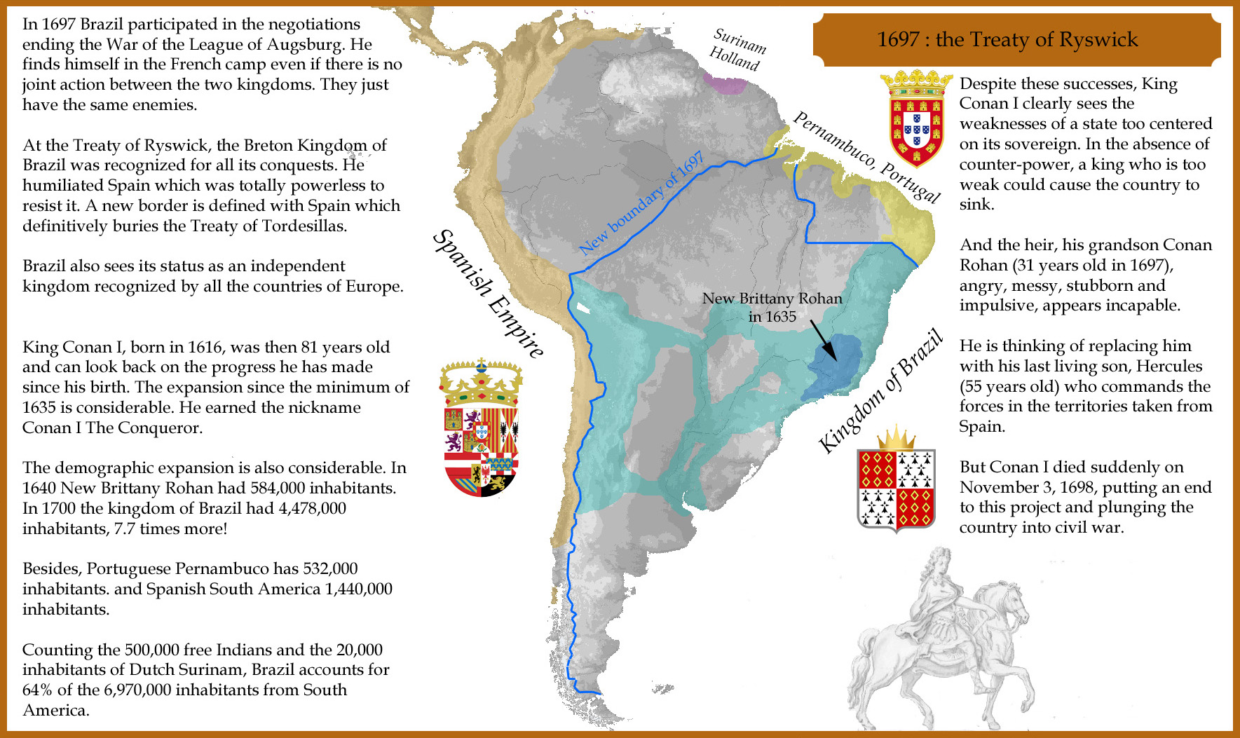 1697 : the Treaty of Ryswick