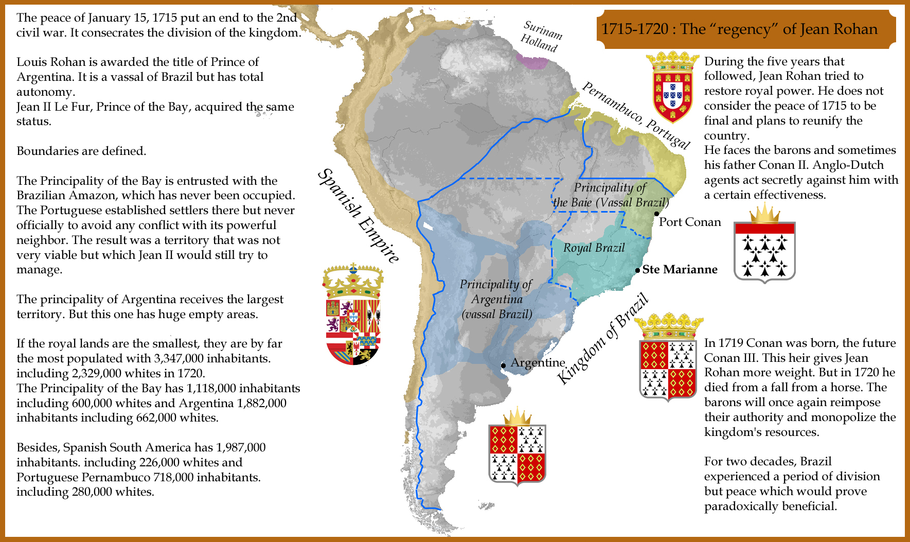 1715-1720 : The regency of Jean Rohan