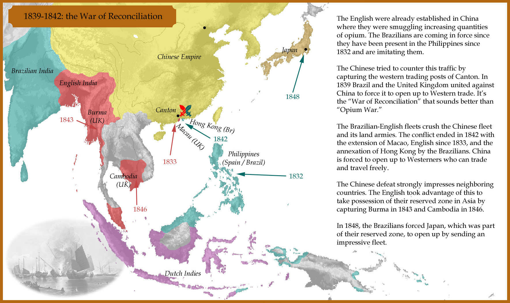 1839-1842: the War of Reconciliation