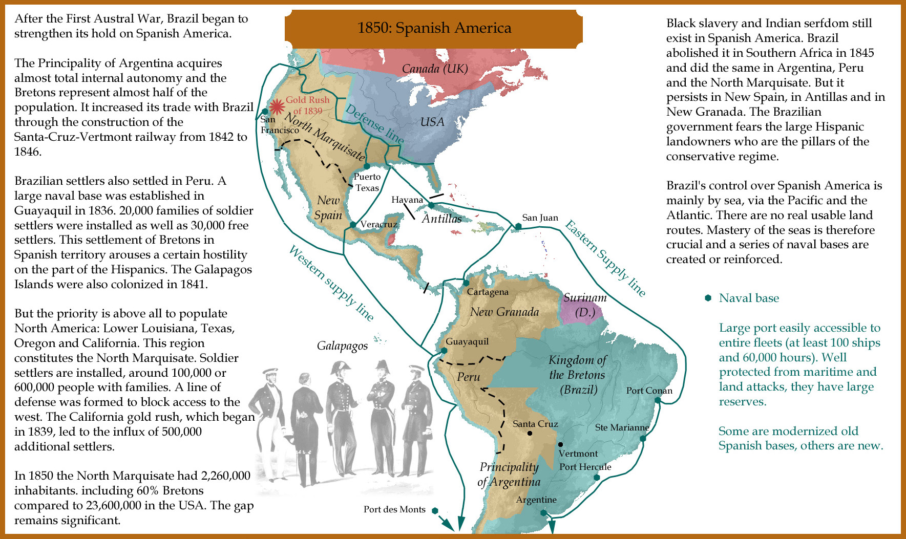 1850: Spanish America
