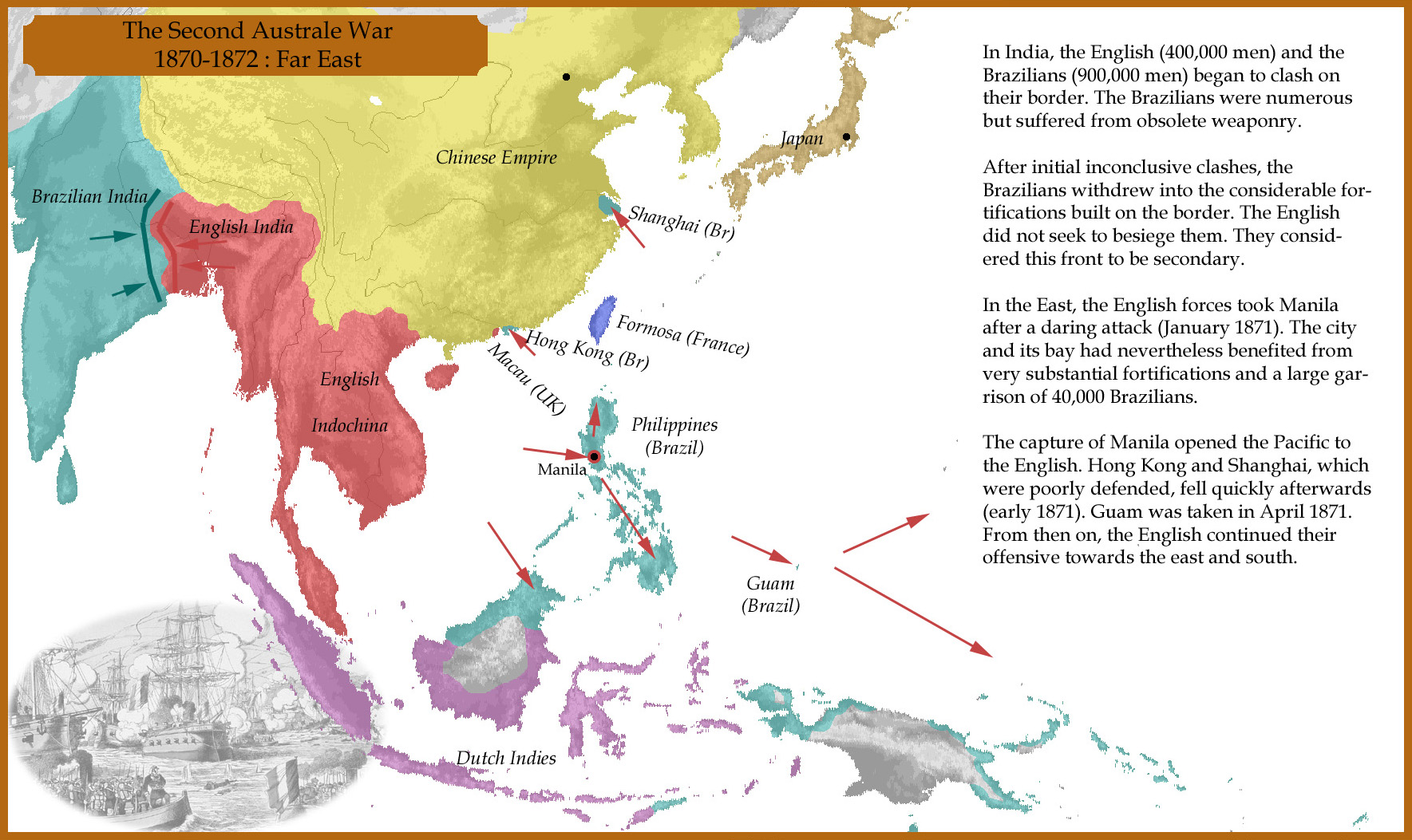 The Second Australe War : 1870-1872 : Far East