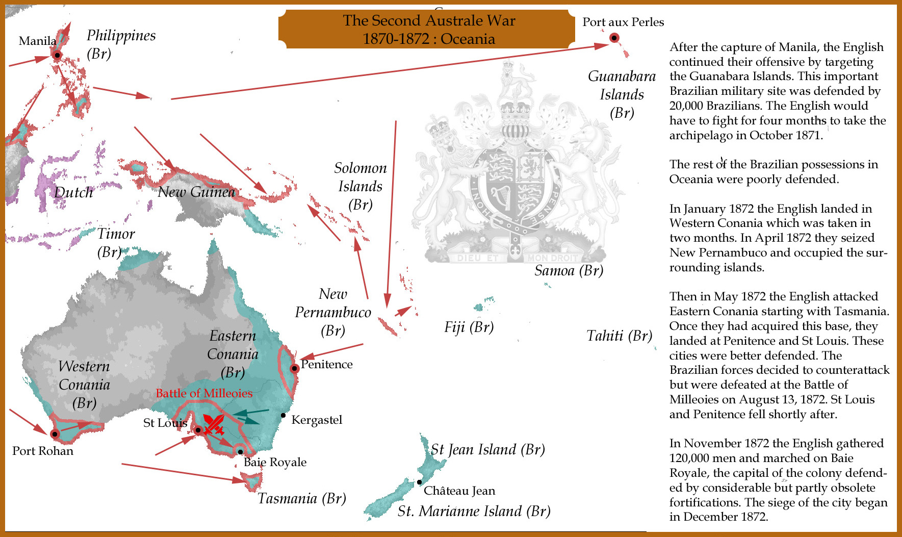 The Second Australe War 1870-1872 : Oceania