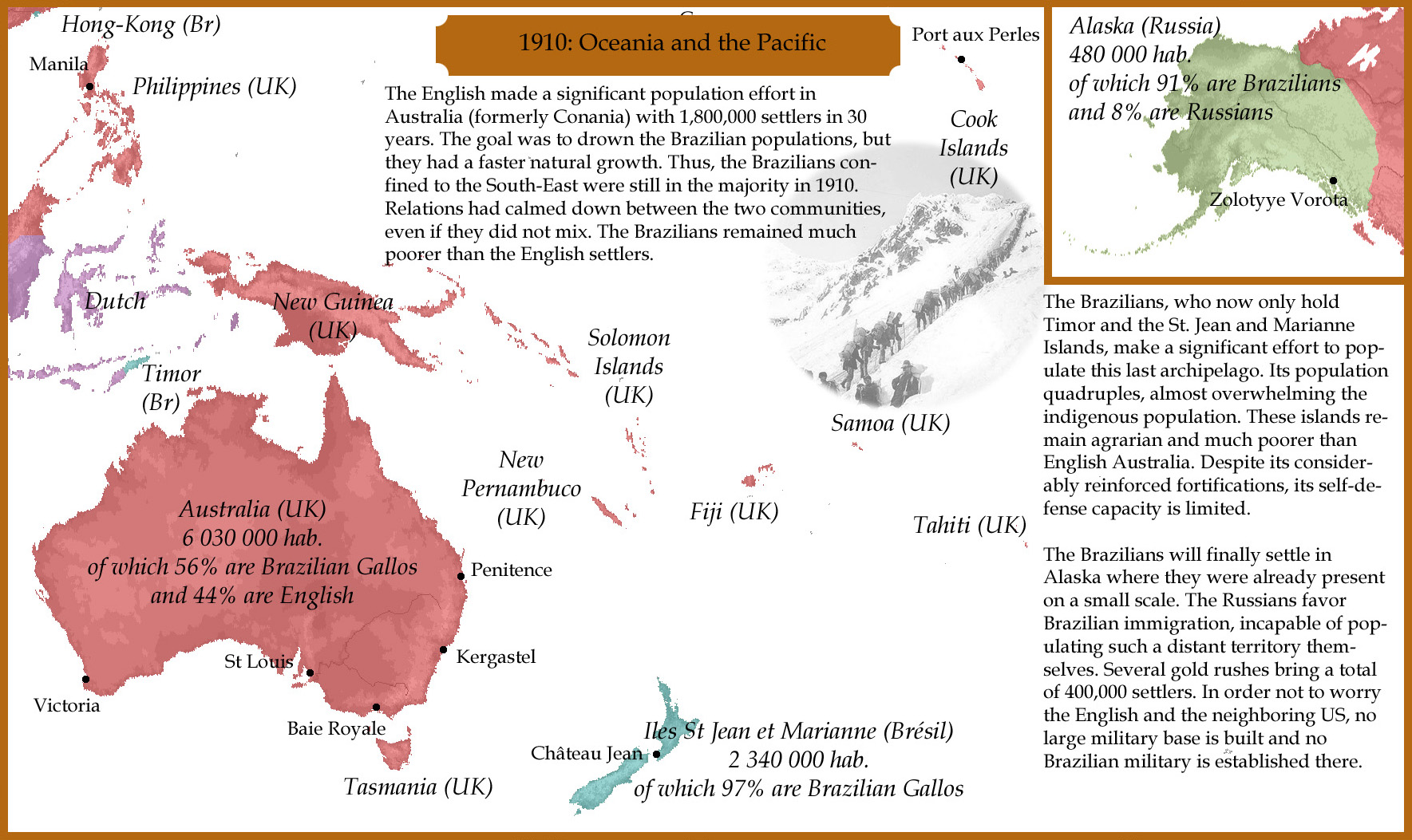 1910: Oceania and the Pacific