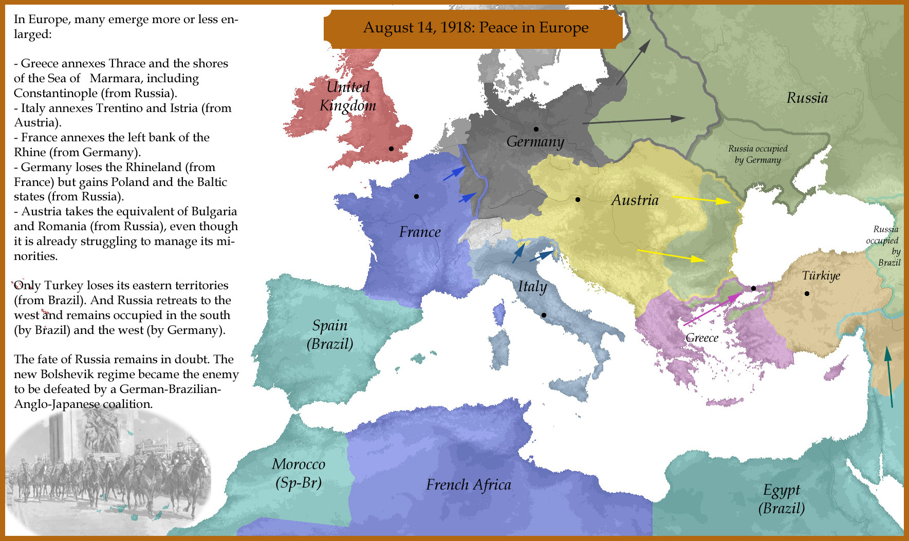 August 14, 1918: Peace in Europe