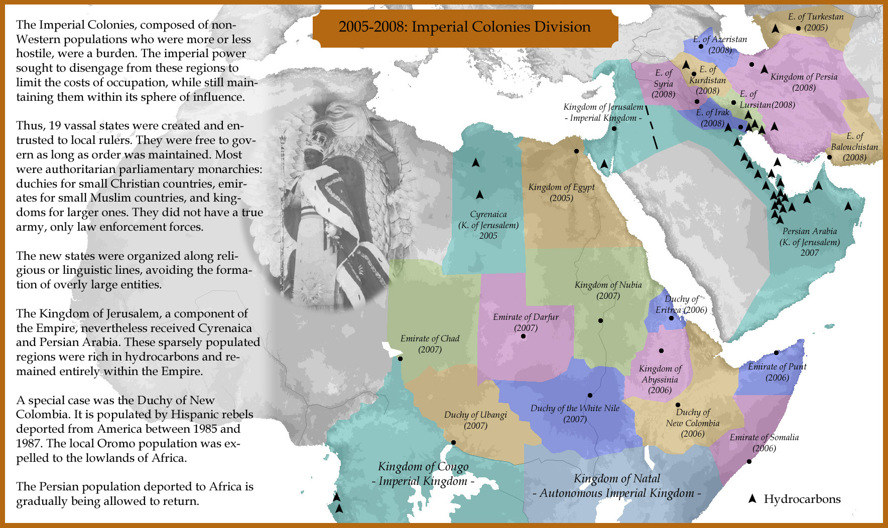 2005-2008: Imperial Colonies Division